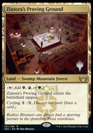 Ziatora's Proving Ground (Promo Pack) [Streets of New Capenna Promos] | Lots Moore NSW