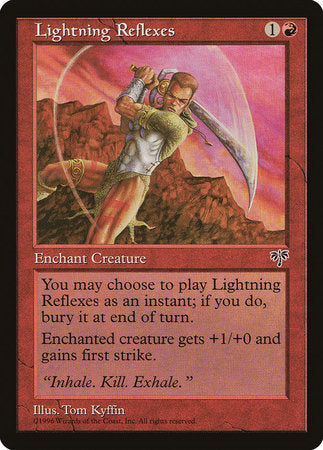 Lightning Reflexes [Mirage] | Lots Moore NSW