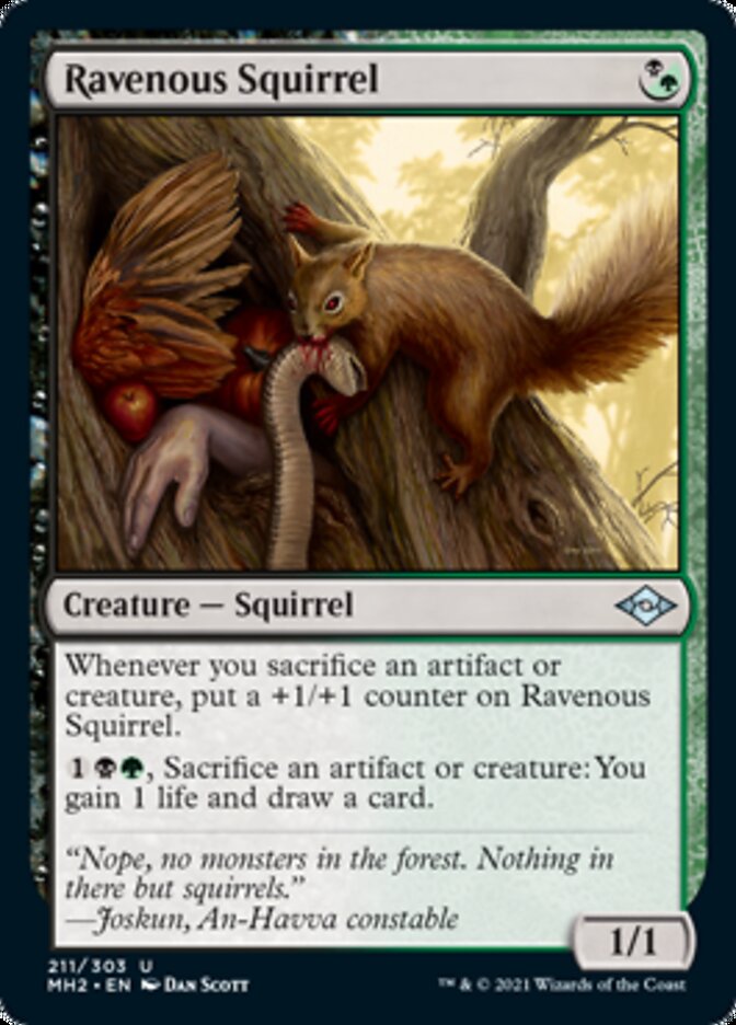 Ravenous Squirrel [Modern Horizons 2] | Lots Moore NSW