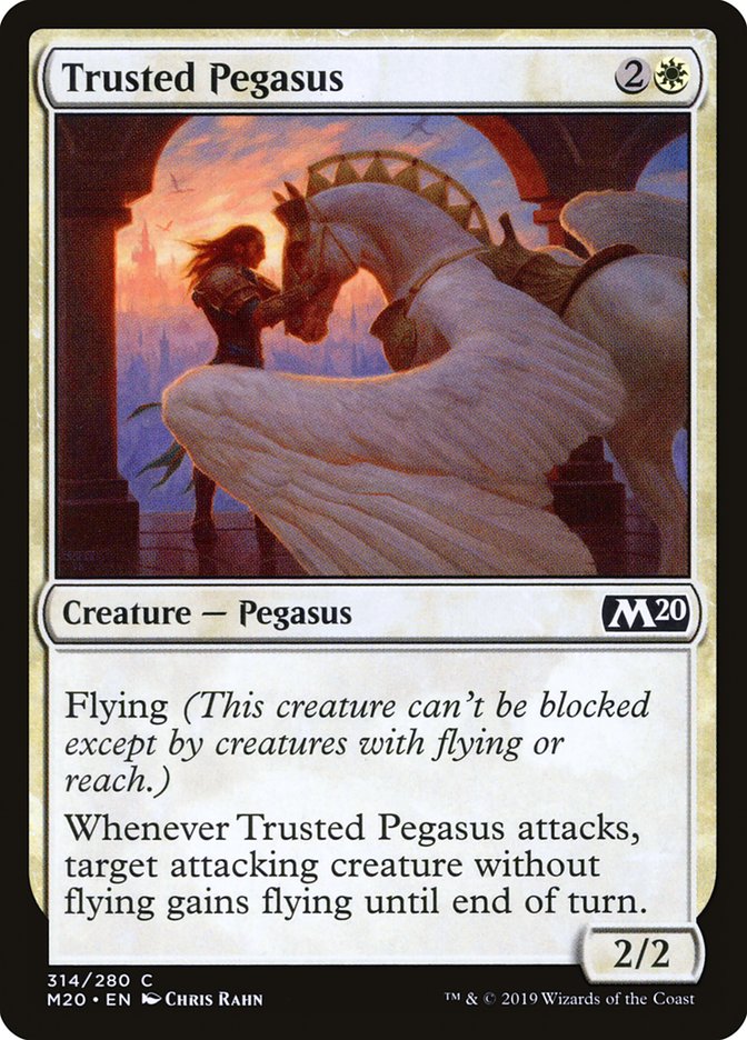 Trusted Pegasus [Core Set 2020] | Lots Moore NSW