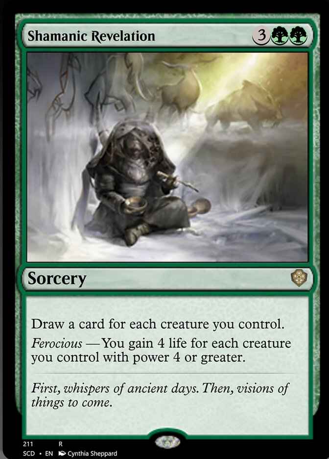 Shamanic Revelation [Starter Commander Decks] | Lots Moore NSW