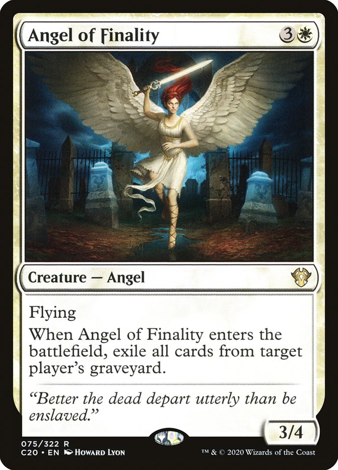 Angel of Finality [Commander 2020] | Lots Moore NSW