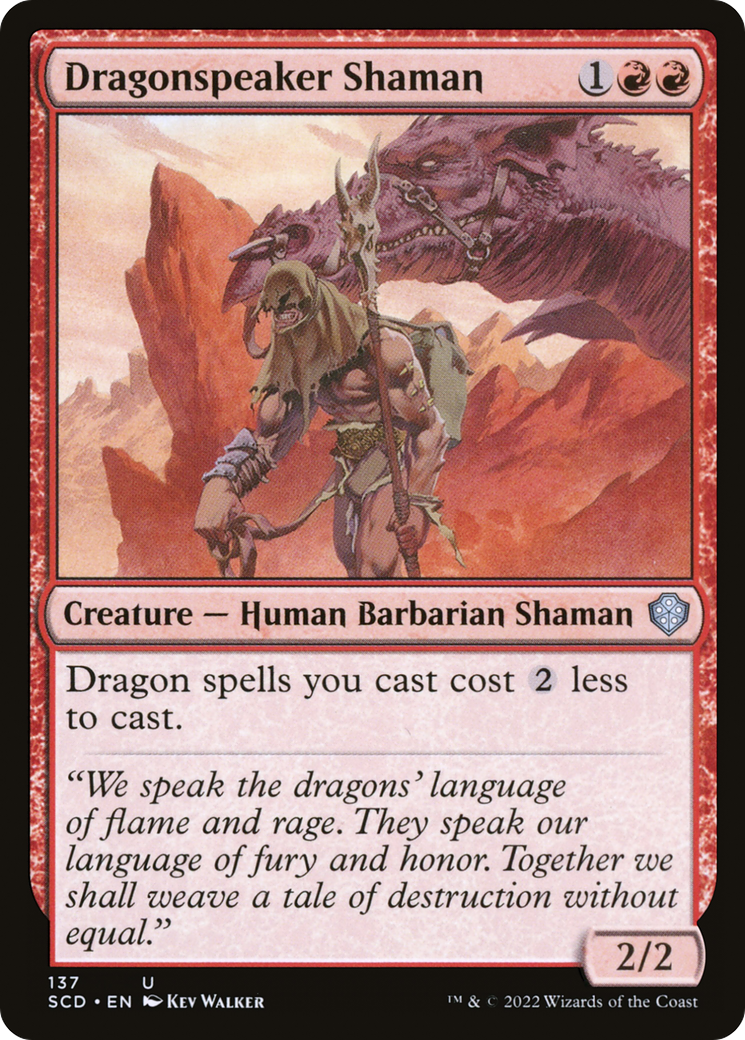 Dragonspeaker Shaman [Starter Commander Decks] | Lots Moore NSW