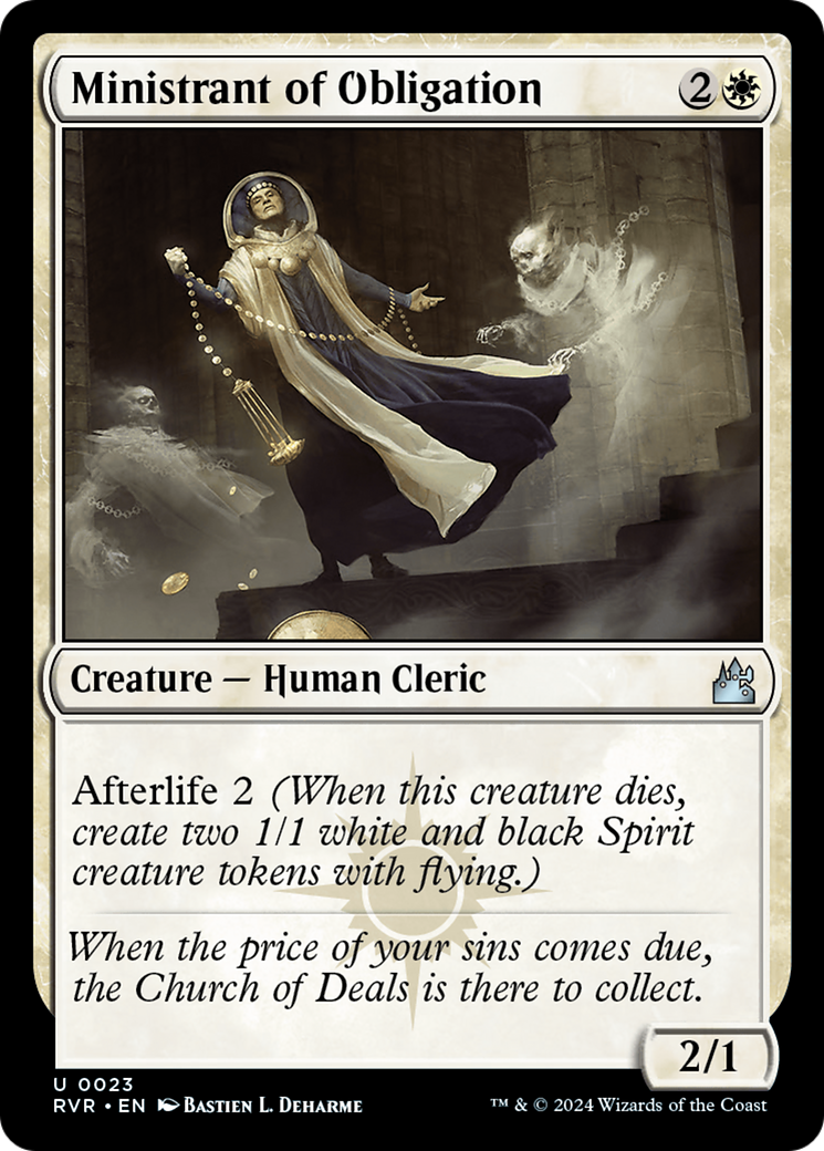 Ministrant of Obligation [Ravnica Remastered] | Lots Moore NSW