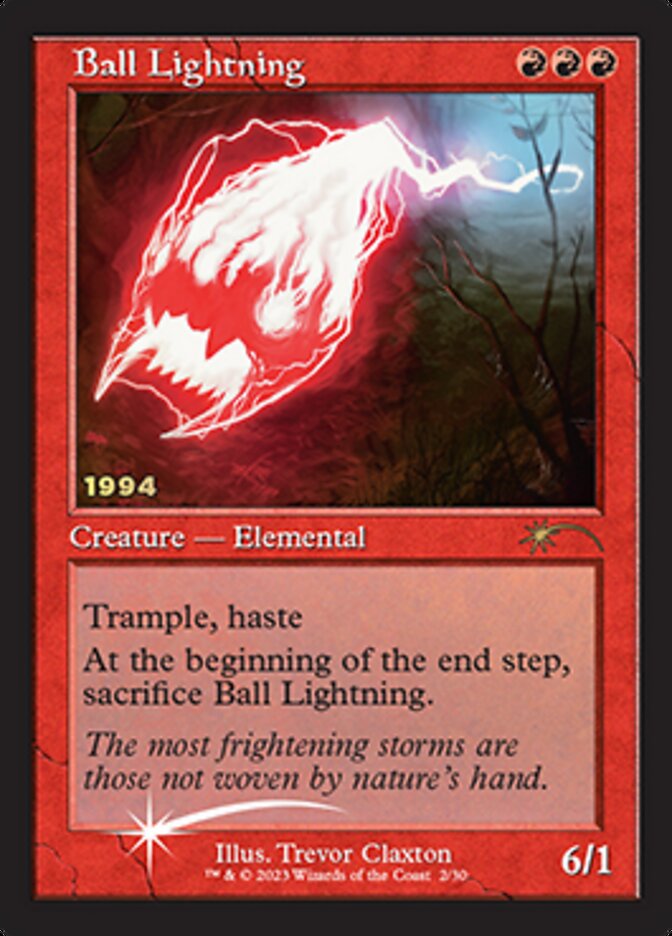 Ball Lightning [30th Anniversary Promos] | Lots Moore NSW