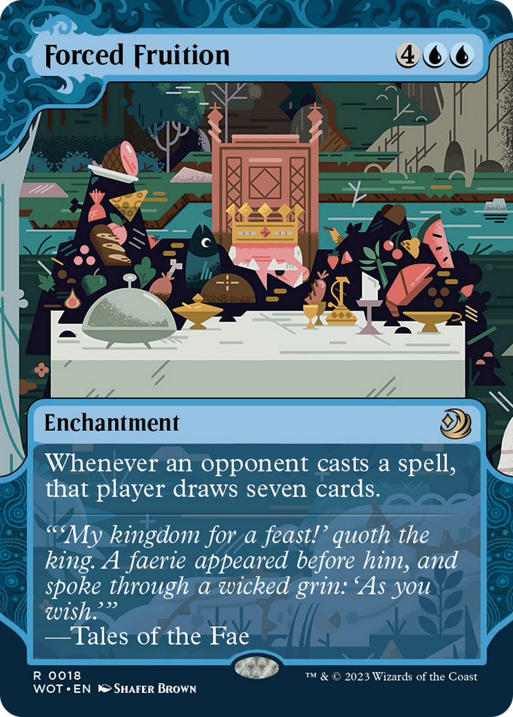 Forced Fruition [Wilds of Eldraine: Enchanting Tales] | Lots Moore NSW