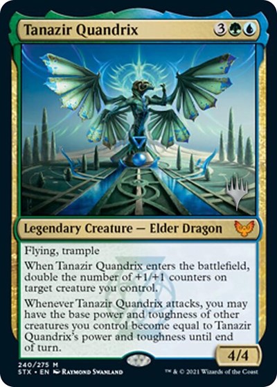 Tanazir Quandrix (Promo Pack) [Strixhaven: School of Mages Promos] | Lots Moore NSW