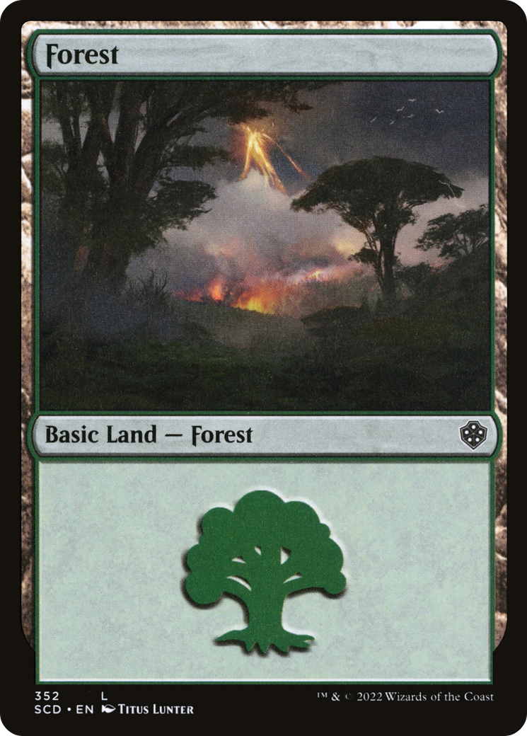 Forest (352) [Starter Commander Decks] | Lots Moore NSW