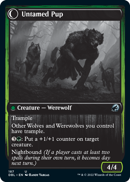 Hound Tamer // Untamed Pup [Innistrad: Double Feature] | Lots Moore NSW