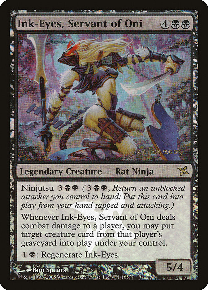 Ink-Eyes, Servant of Oni [Betrayers of Kamigawa Promos] | Lots Moore NSW