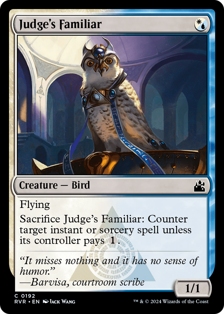 Judge's Familiar [Ravnica Remastered] | Lots Moore NSW