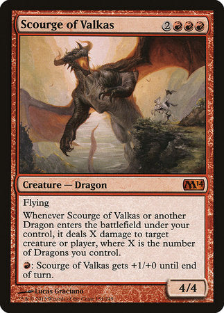 Scourge of Valkas [Magic 2014] | Lots Moore NSW