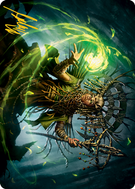 Katilda, Dawnhart Prime Art Card (Gold-Stamped Signature) [Innistrad: Midnight Hunt Art Series] | Lots Moore NSW