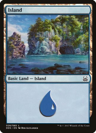 Island (28) [Duel Decks: Mind vs. Might] | Lots Moore NSW