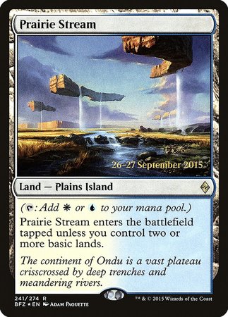 Prairie Stream [Battle for Zendikar Promos] | Lots Moore NSW