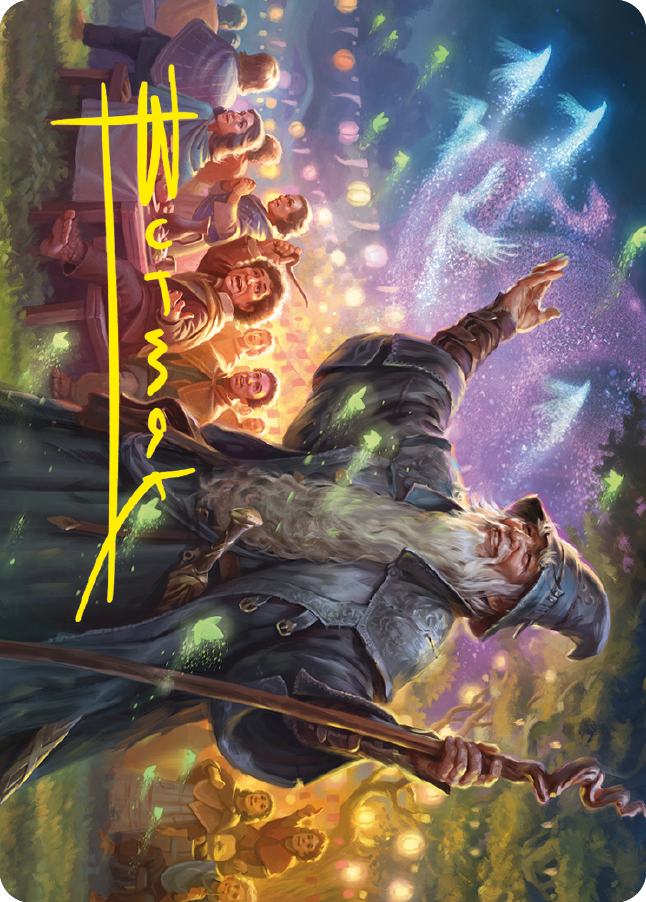Gandalf, Friend of the Shire Art Card (Gold-Stamped Signature) [The Lord of the Rings: Tales of Middle-earth Art Series] | Lots Moore NSW