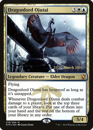 Dragonlord Ojutai [Dragons of Tarkir Promos] | Lots Moore NSW