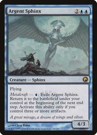 Argent Sphinx [Scars of Mirrodin] | Lots Moore NSW