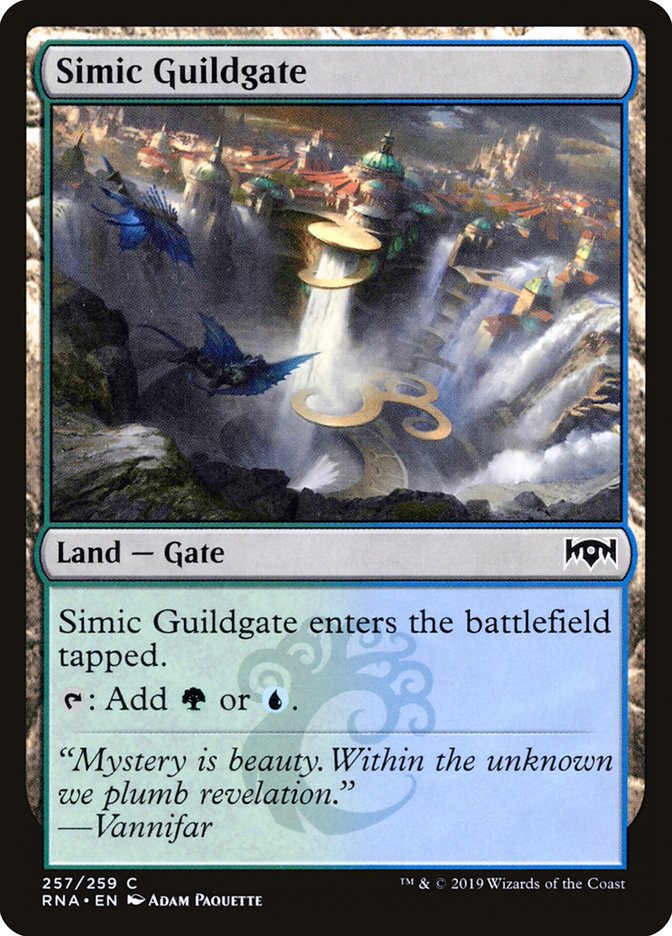 Simic Guildgate (257/259) [Ravnica Allegiance] | Lots Moore NSW