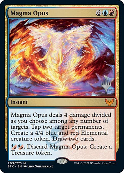 Magma Opus (Promo Pack) [Strixhaven: School of Mages Promos] | Lots Moore NSW