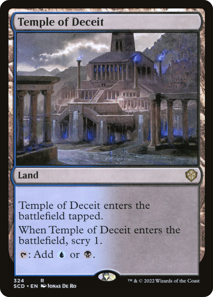 Temple of Deceit [Starter Commander Decks] | Lots Moore NSW