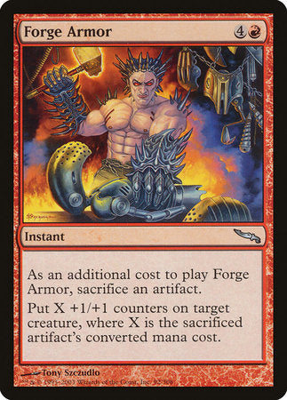 Forge Armor [Mirrodin] | Lots Moore NSW