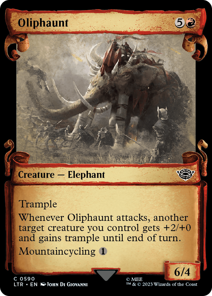 Oliphaunt [The Lord of the Rings: Tales of Middle-Earth Showcase Scrolls] | Lots Moore NSW