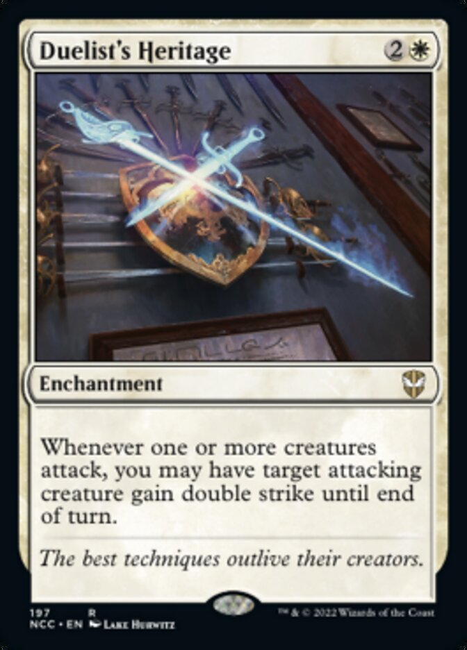 Duelist's Heritage [Streets of New Capenna Commander] | Lots Moore NSW