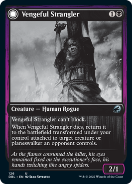 Vengeful Strangler // Strangling Grasp [Innistrad: Double Feature] | Lots Moore NSW