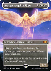 Avacyn, Angel of Hope (Borderless) [Double Masters] | Lots Moore NSW