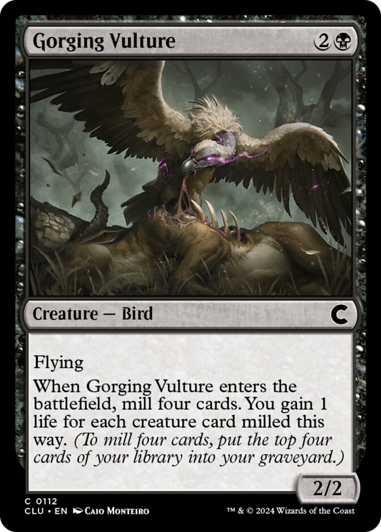 Gorging Vulture [Ravnica: Clue Edition] | Lots Moore NSW