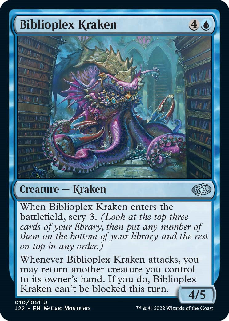 Biblioplex Kraken [Jumpstart 2022] | Lots Moore NSW