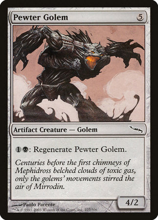 Pewter Golem [Mirrodin] | Lots Moore NSW