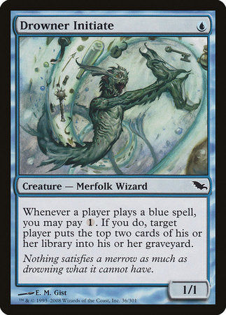 Drowner Initiate [Shadowmoor] | Lots Moore NSW