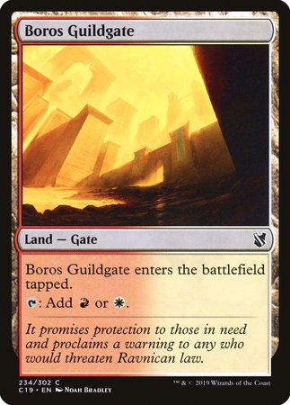 Boros Guildgate [Commander 2019] | Lots Moore NSW