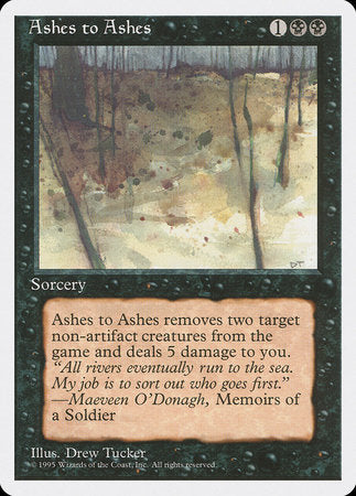 Ashes to Ashes [Fourth Edition] | Lots Moore NSW