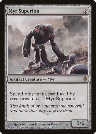 Myr Superion [New Phyrexia] | Lots Moore NSW