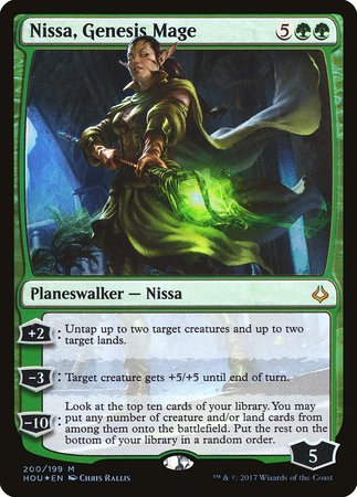 Nissa, Genesis Mage [Hour of Devastation] | Lots Moore NSW