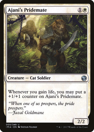 Ajani's Pridemate [Iconic Masters] | Lots Moore NSW