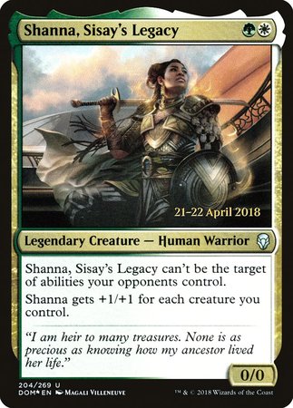 Shanna, Sisay's Legacy [Dominaria Promos] | Lots Moore NSW