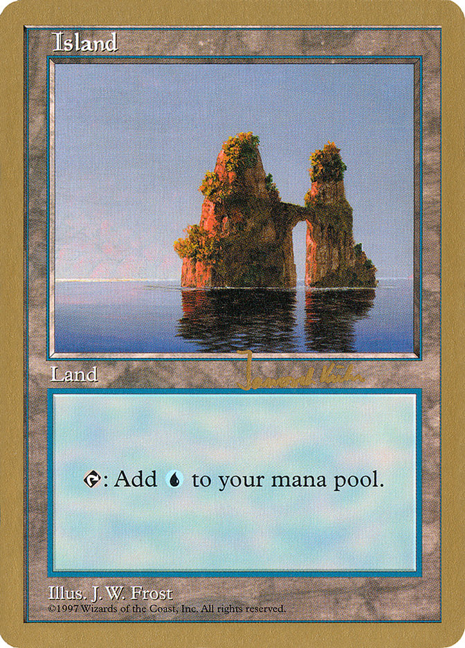 Island (jk436) (Janosch Kuhn) [World Championship Decks 1997] | Lots Moore NSW