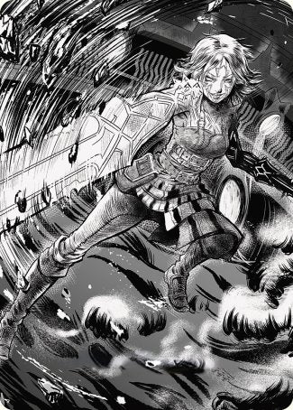 Nahiri, the Unforgiving 2 Art Card [Phyrexia: All Will Be One Art Series] | Lots Moore NSW