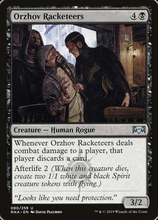 Orzhov Racketeers [Ravnica Allegiance] | Lots Moore NSW