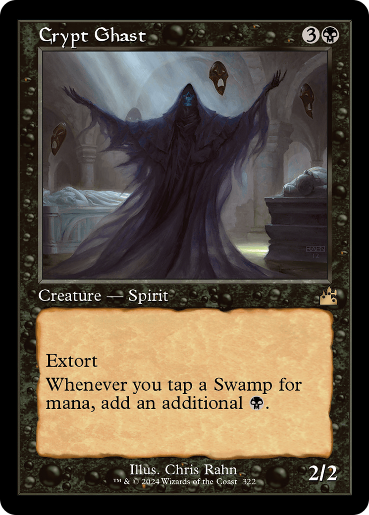 Crypt Ghast (Retro Frame) [Ravnica Remastered] | Lots Moore NSW