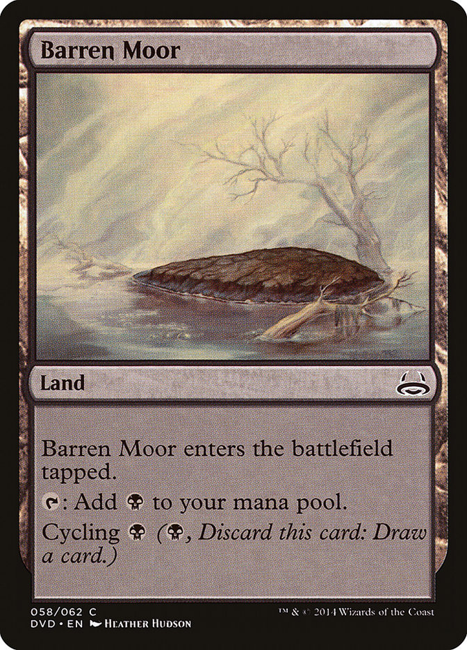 Barren Moor (Divine vs. Demonic) [Duel Decks Anthology] | Lots Moore NSW