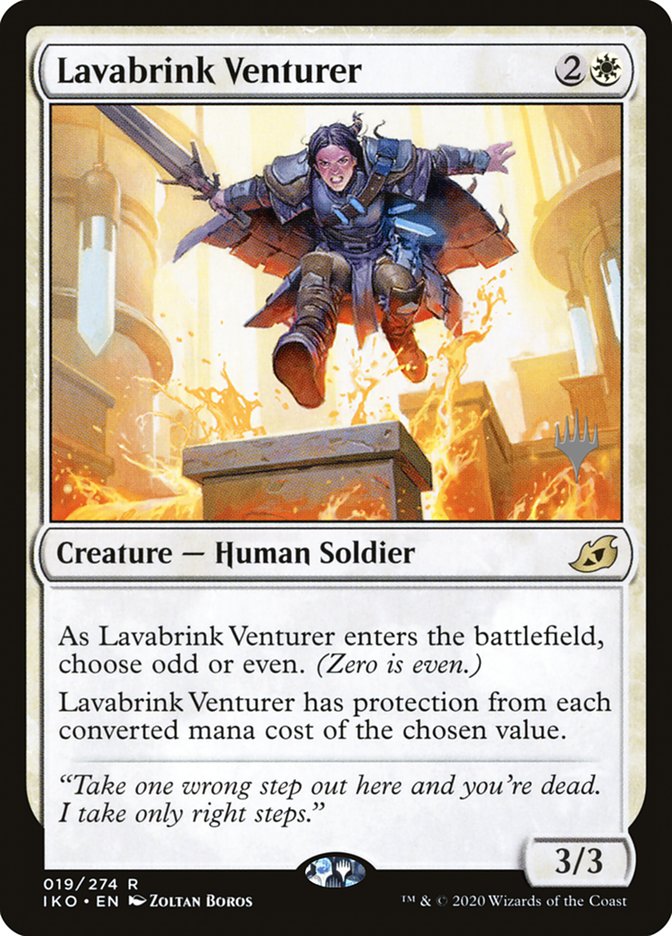 Lavabrink Venturer (Promo Pack) [Ikoria: Lair of Behemoths Promos] | Lots Moore NSW