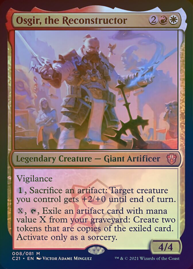 Osgir, the Reconstructor (Display Commander) [Commander 2021] | Lots Moore NSW