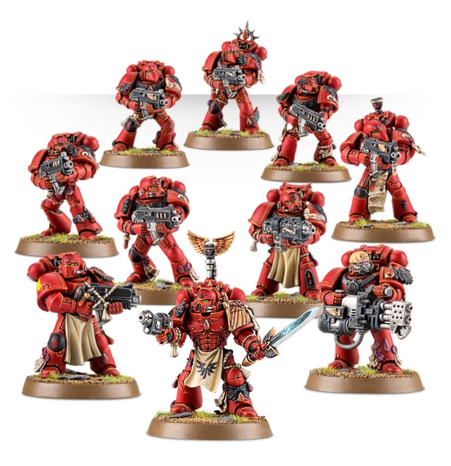 Blood Angels Tactical Squad | Lots Moore NSW