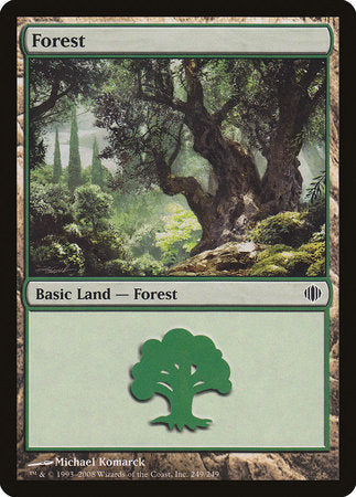 Forest (249) [Shards of Alara] | Lots Moore NSW