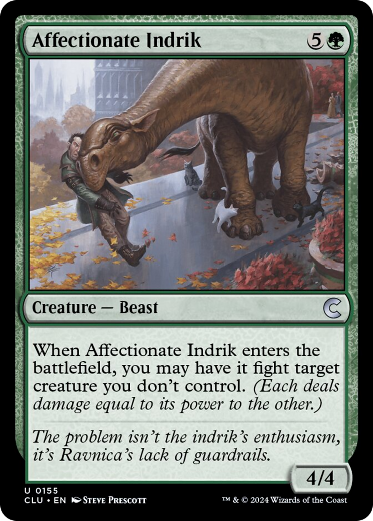 Affectionate Indrik [Ravnica: Clue Edition] | Lots Moore NSW
